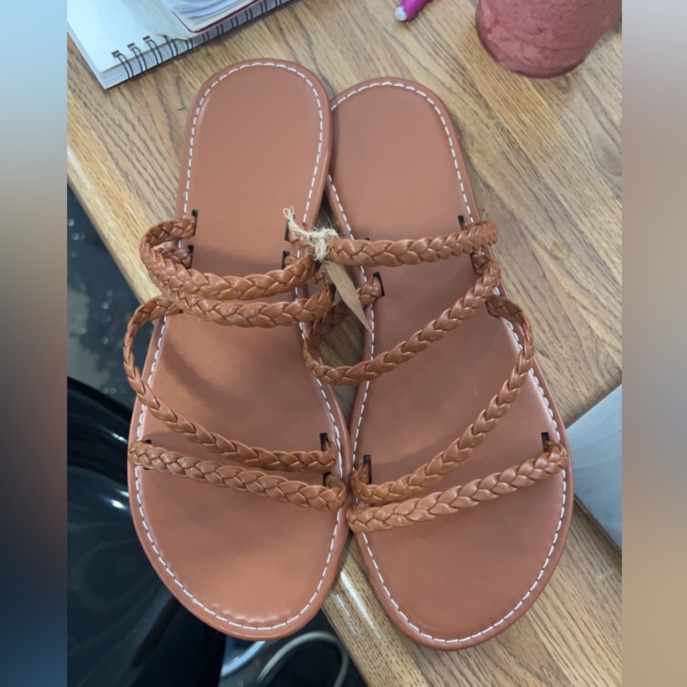 braided sandals